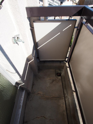 【設備】 | 初芝マンション | 室外洗濯機置場