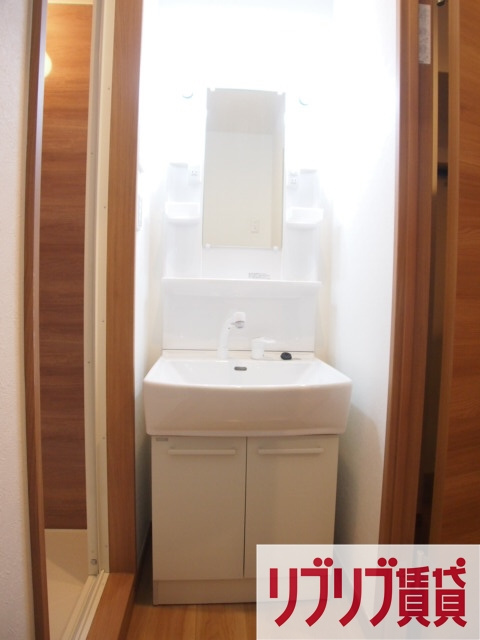 プラージュ東千葉の洗面所