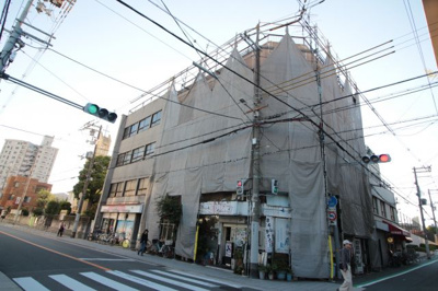 【外観】 | ライズワン阿倍野Ⅲ | ライズワン阿倍野Ⅲ　外壁塗装中です♪