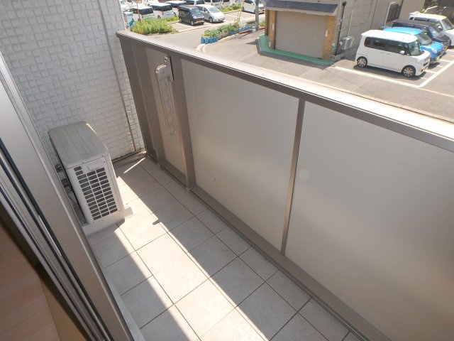 メゾンれもんの木のバルコニー