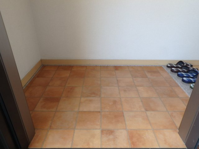 メゾンれもんの木の玄関