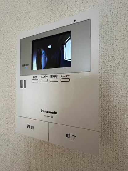 【セキュリティ】 | レオドール登戸 | 防犯対策に有効なカメラ付きインターホン！録画機能が付いているので留守中の訪問者まで確認できます♪