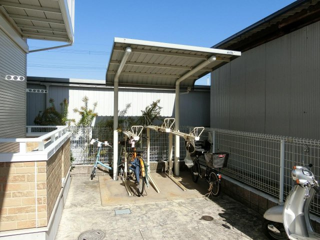 ヴィラパンボヌールのその他共用部分|ヴィラパンボヌール　駐輪場