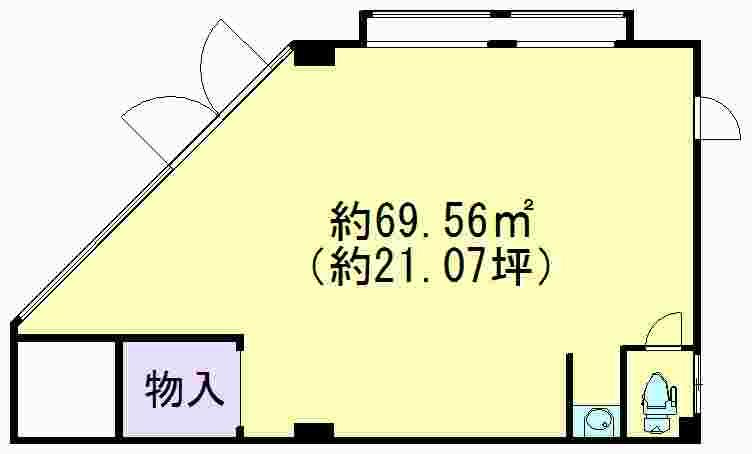 上賀ビルの間取り