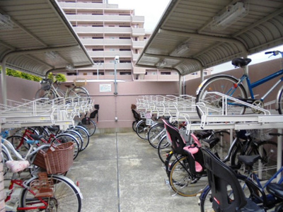 【その他共用部分】 | ヴィルヌーブガーデンズ千里山西 | 駐輪場★