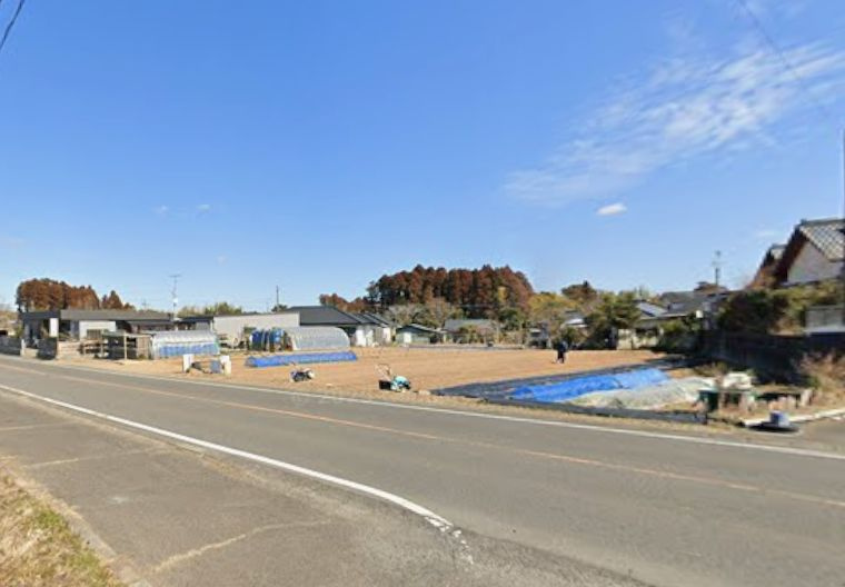 都城市大岩田町の売地の外観