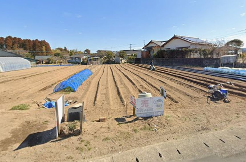 都城市大岩田町の売地の外観