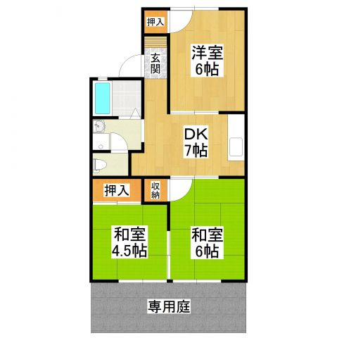 【間取り】 | ドリームハイツ