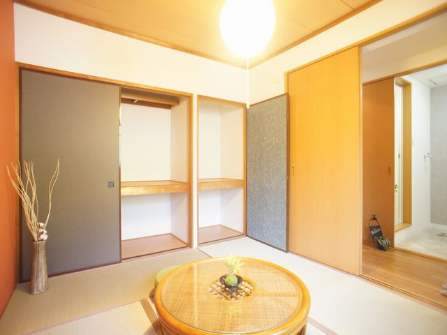 【和室】 | ウィステリア府所 | 1年中快適に過ごせるエアコンが付いています♪