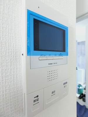 【セキュリティ】 | FUNs遊園Ⅰ/ファンズ遊園Ⅰ | 防犯対策に有効なカメラ付インターホン完備♪突然の来客にもバッチリ対応できちゃいます☆