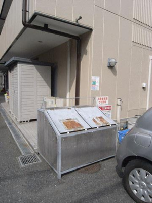 【その他共用部分】 | ヴィラパークヒルⅡ | 敷地内ごみ置き場でごみ出しもらくらく～♪あるとうれしい設備です！