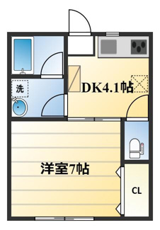 【間取り】 | コンフォート辰巳