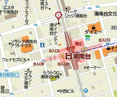 【地図】 | ダイナシティ湘南台