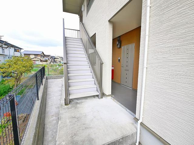 レジデンス芝辻のその他共用部分|共用の階段です