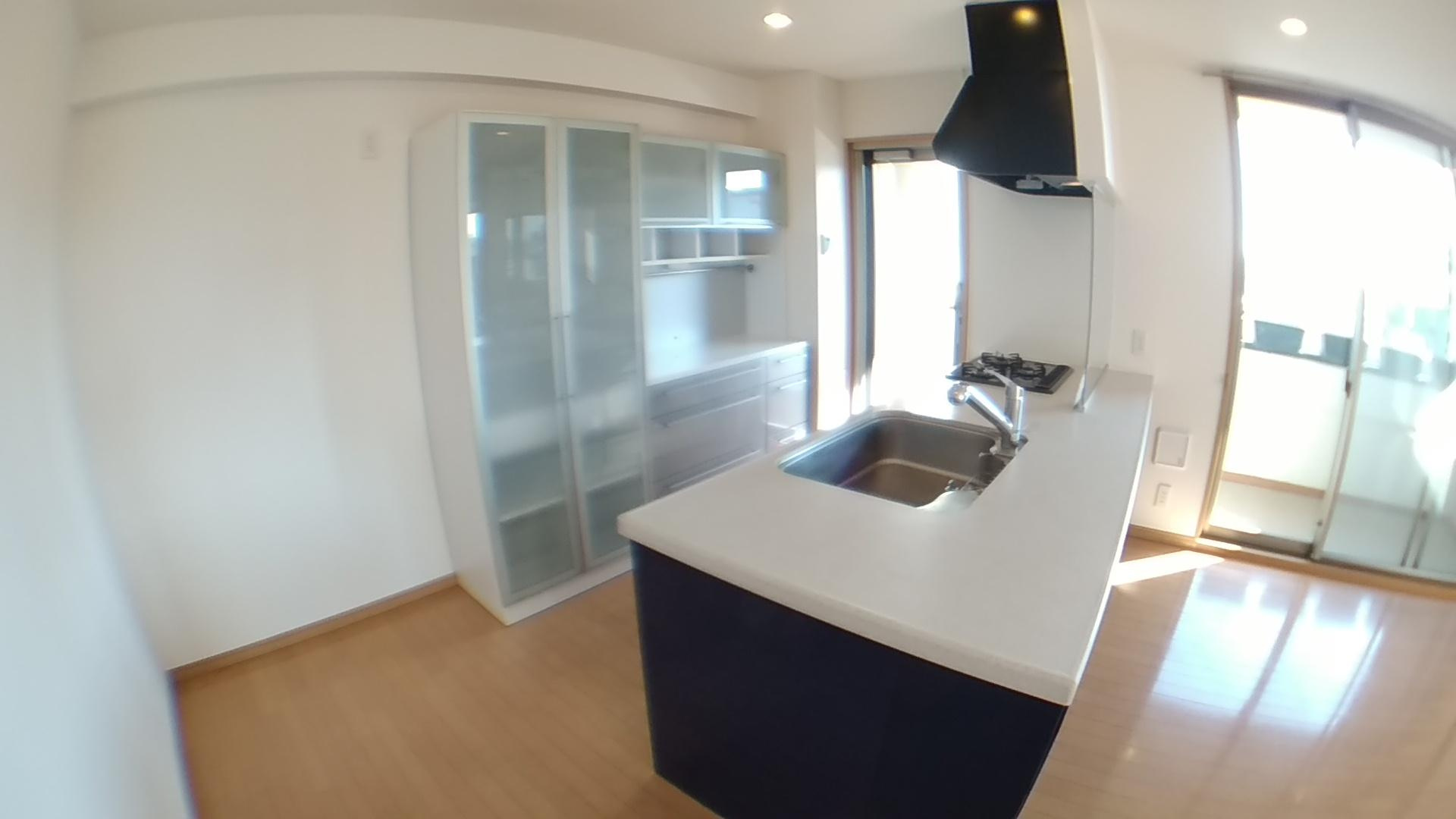 荒川区南千住３丁目の賃貸マンションのキッチン