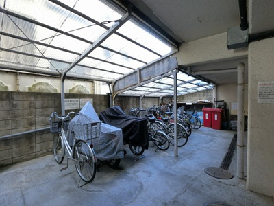 【その他共用部分】 | 田園調布スカイマンション | 駐輪場・バイク置場