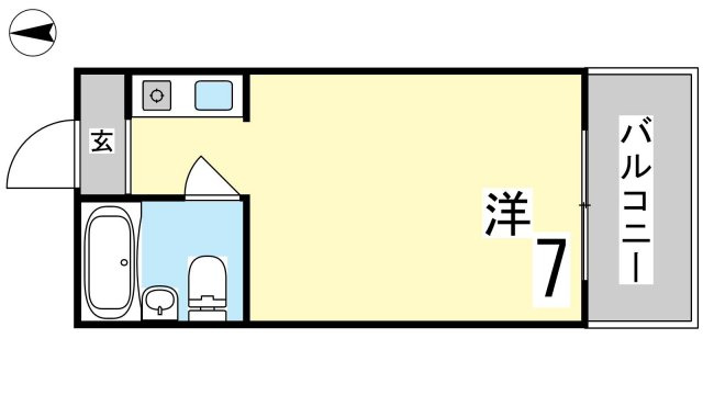 【間取り】 | ダイドーメゾン御影Ⅱ