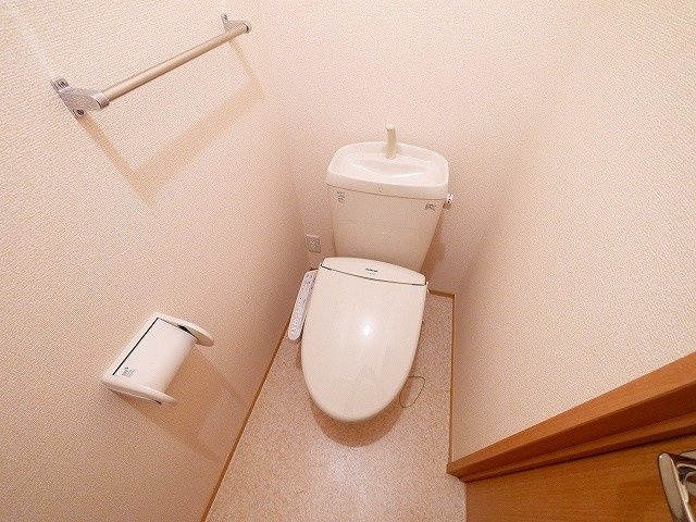 メゾン・ボヌール　Ｂ棟のトイレ|トイレもきれいです