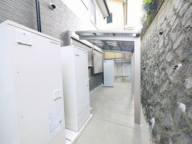 ユニゾン百楽園Ⅰのその他共用部分|大切な自転車の置き場もきちんと有ります