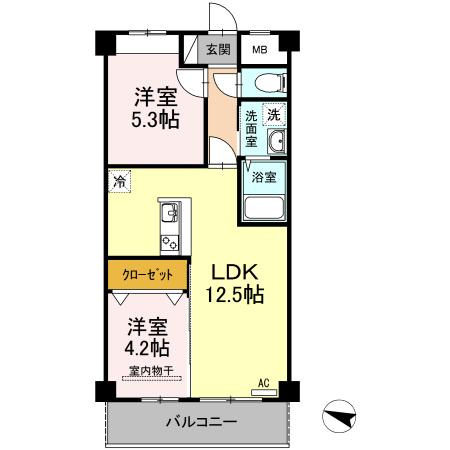 OTO寺家駅前の間取り