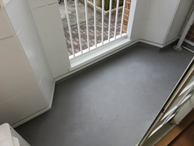 メリッサⅡのバルコニー