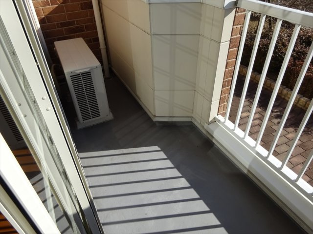 メリッサⅡのバルコニー