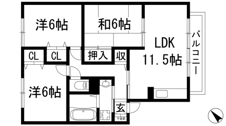 【間取り】