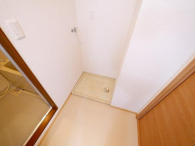 ピアの設備|洗濯機置き場です