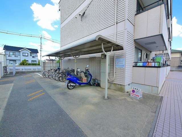 ピアのその他共用部分|駐輪場です