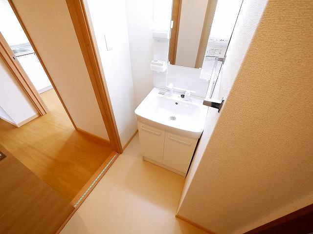 ピアの洗面所|コンパクトで使いやすい洗面所
