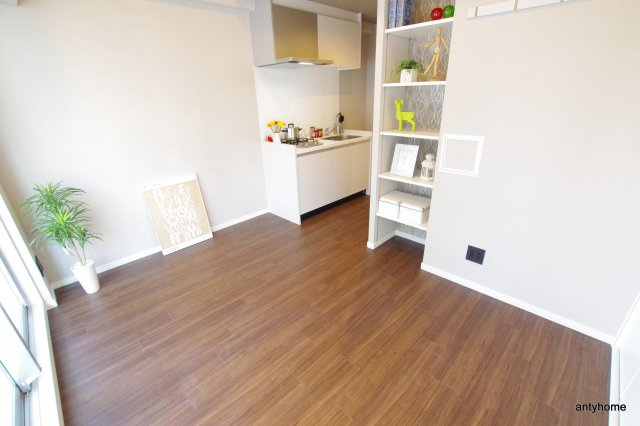 サンネクテール天満橋　仲介手数料無料の居間・リビング