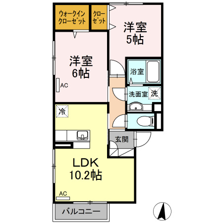 メゾンダイの間取り