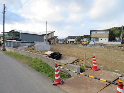 【外観】 | 柏原北松葉分譲地 | 造成工事中（2018年1月完成予定）