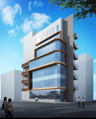 【外観パース】 | ＬＨビル千葉中央