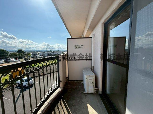 サンライズ金田のバルコニー