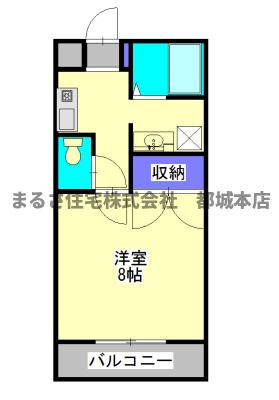 サンライズ金田の間取り