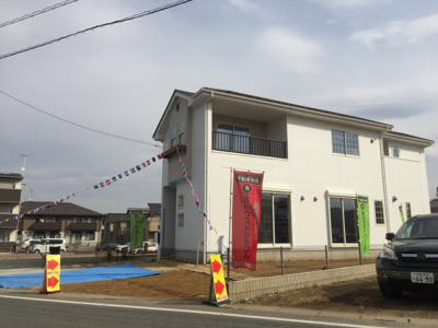 【外観】 | 北本市宮内 新築分譲デザイン住宅全１棟 | 外構完成
