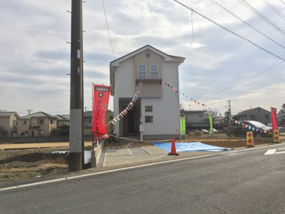 【外観】 | 北本市宮内 新築分譲デザイン住宅全１棟 | 外構完成