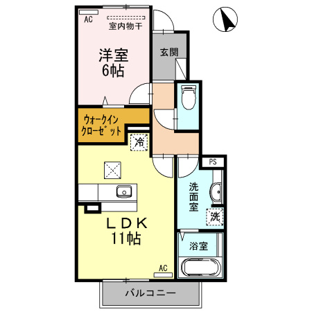 【間取り】 | ベレーザ角木