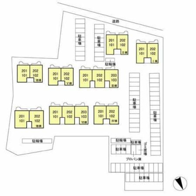 【区画図】 | スクウェアガーデンⅡ