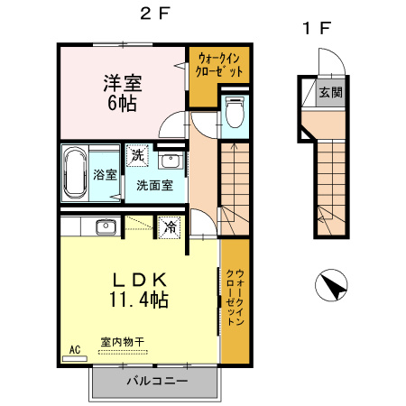 【間取り】 | ハピーハイツatom