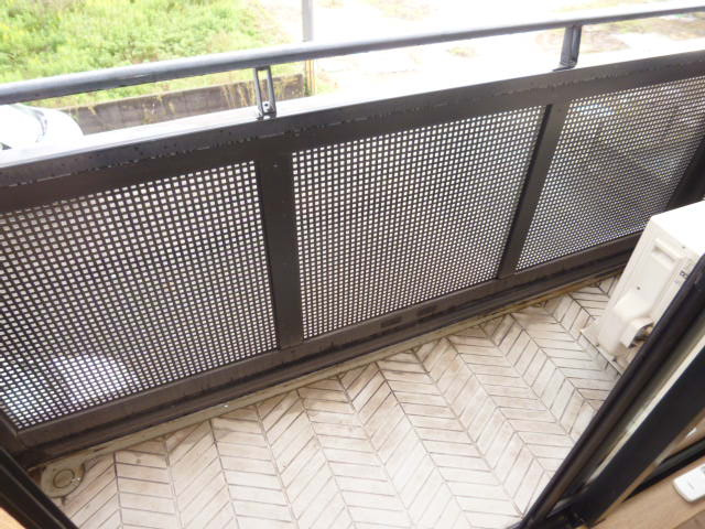 グリーンハウスのバルコニー