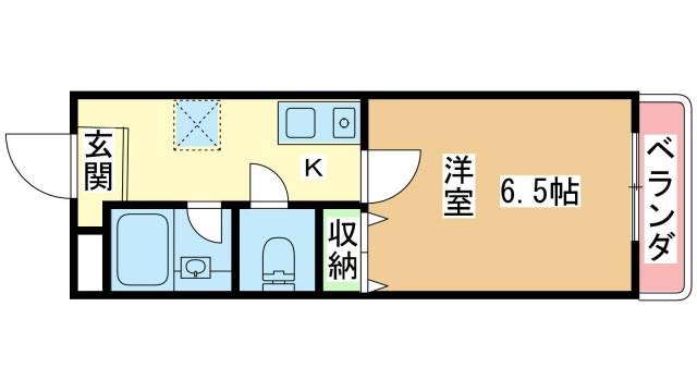 ソレイユ新伊丹の間取り