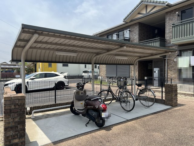 サンウィルモアのその他共用部分|自転車置場