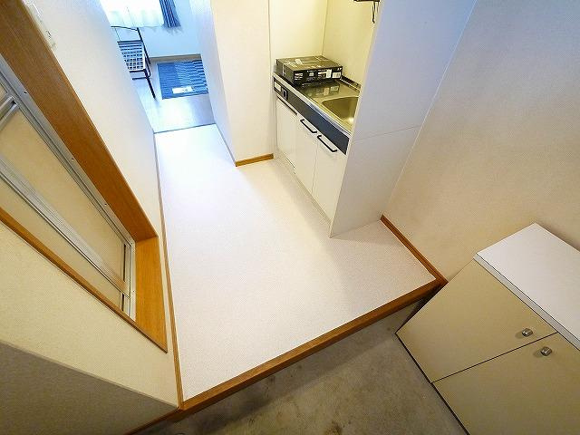 ジョイフル敷島の玄関|明るい玄関です