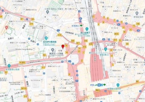 松岡セントラルビルの地図