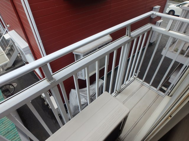 アスリートＡのバルコニー|新田　アスリートＡ　1Ｋ　バルコニー