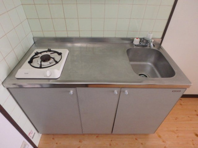 【キッチン】 | アスリートＡ | 新田　アスリートＡ　1Ｋ　キッチン