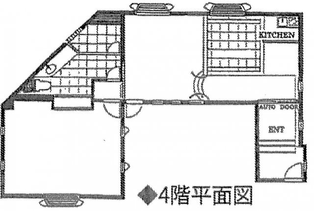港区赤坂４丁目の事務所の間取り