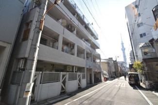 【その他共用部分】 | 前面道路　スカイツリーも見えるんです